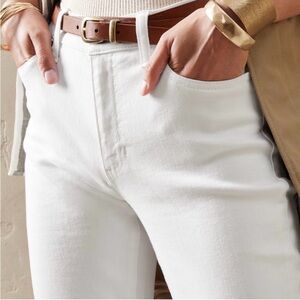 Banana Republic Dark Skinny Fit Blue Denim, Size 27/4, 5 pockets, Rise 8.5”.